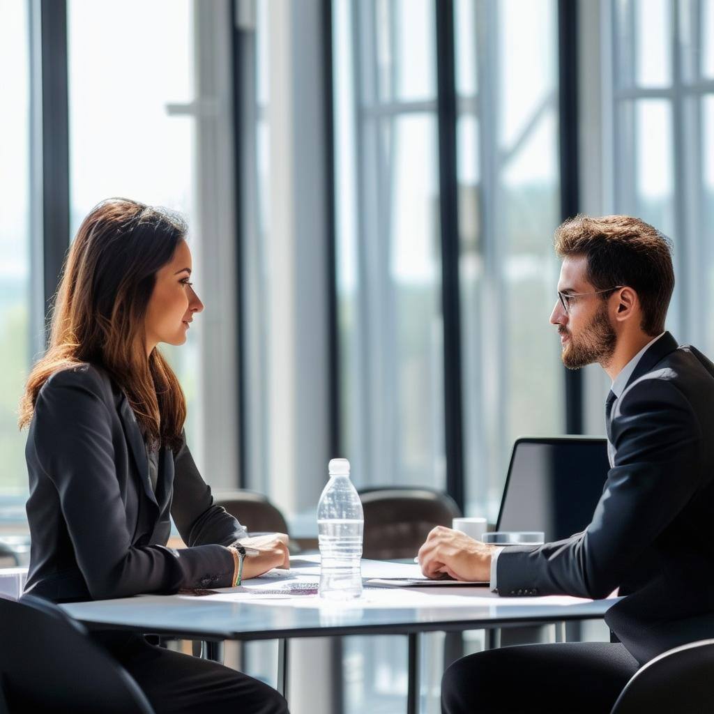 meeting hombre mujer business meeting hombre mujer business